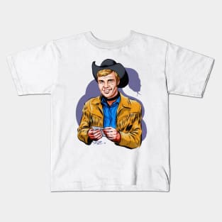 Jon Voight - An illustration by Paul Cemmick Kids T-Shirt